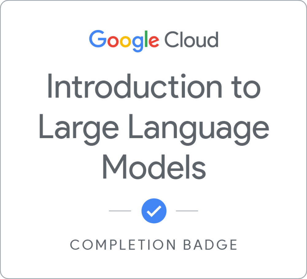 Google LLM Badge